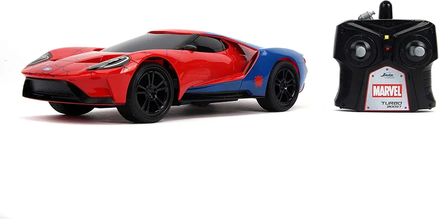 Jada Toys Marvel Spider-Man 2017 Ford GT 1:16 Radio Control Cars