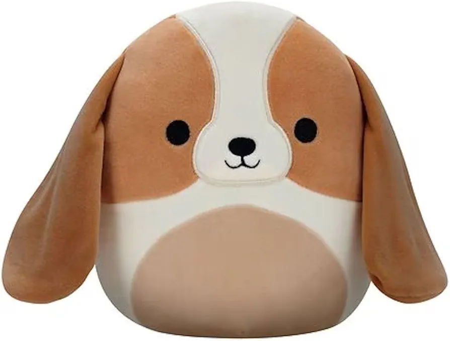 Squishmallows Original 5-Inch Adela The Basset Hound - Official Jazwares Mini Plush - Collectible Soft & Squishy Puppy Stuffed Animal Toy - Add to Your Squad - Gift for Kids, Girls & Boys