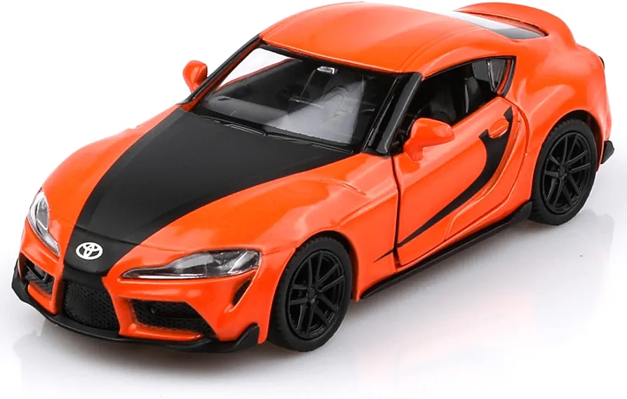 1/36 Scale Toyota Supra Diecast Cars Models,Pull Back Toyota Toy Cars,Cars Gifts for Boys Girls