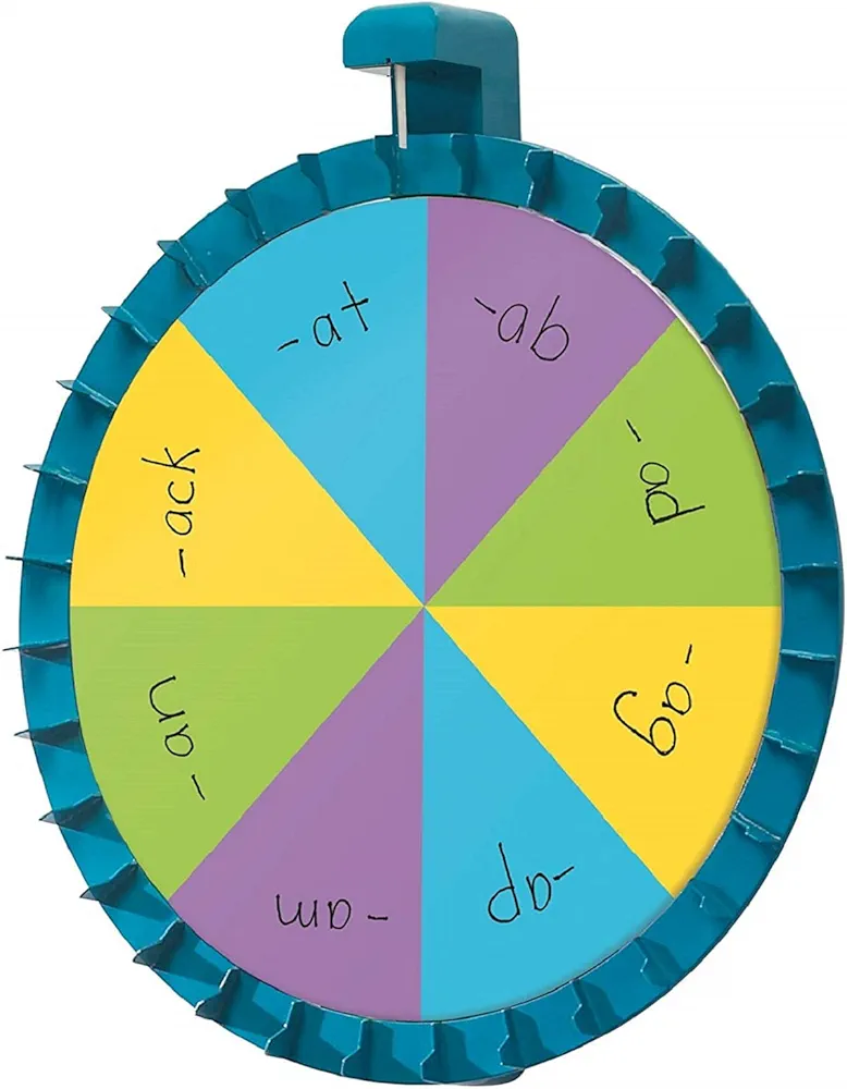 Educational Insights Jumbo Magnetic Spin Wheel - Magnetic Spinner for Classroom Games, Teacher and Classroom Supplies