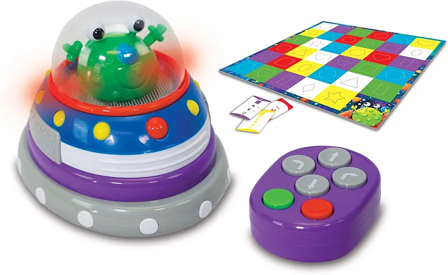 The Learning Journey Code and Learn! - Space Ship - Introduces & Teaches Coding STEM Toy - Toys & Gifts for Boys & Girls Ages 5 Years and Up