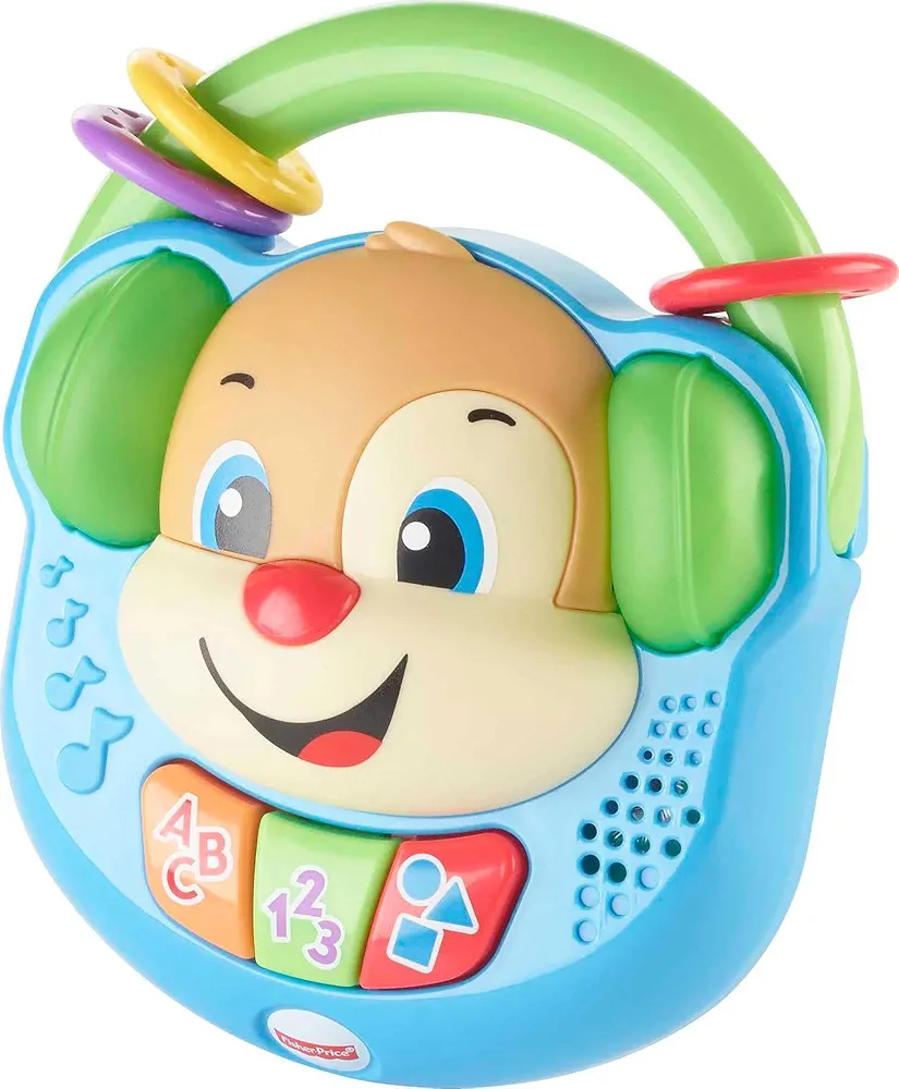 Fisher-Price Baby & Toddler Toy Laugh & Learn Sing & Learn Music Player Pretend Radio with Lights & Songs for Infants Ages 6+ Months