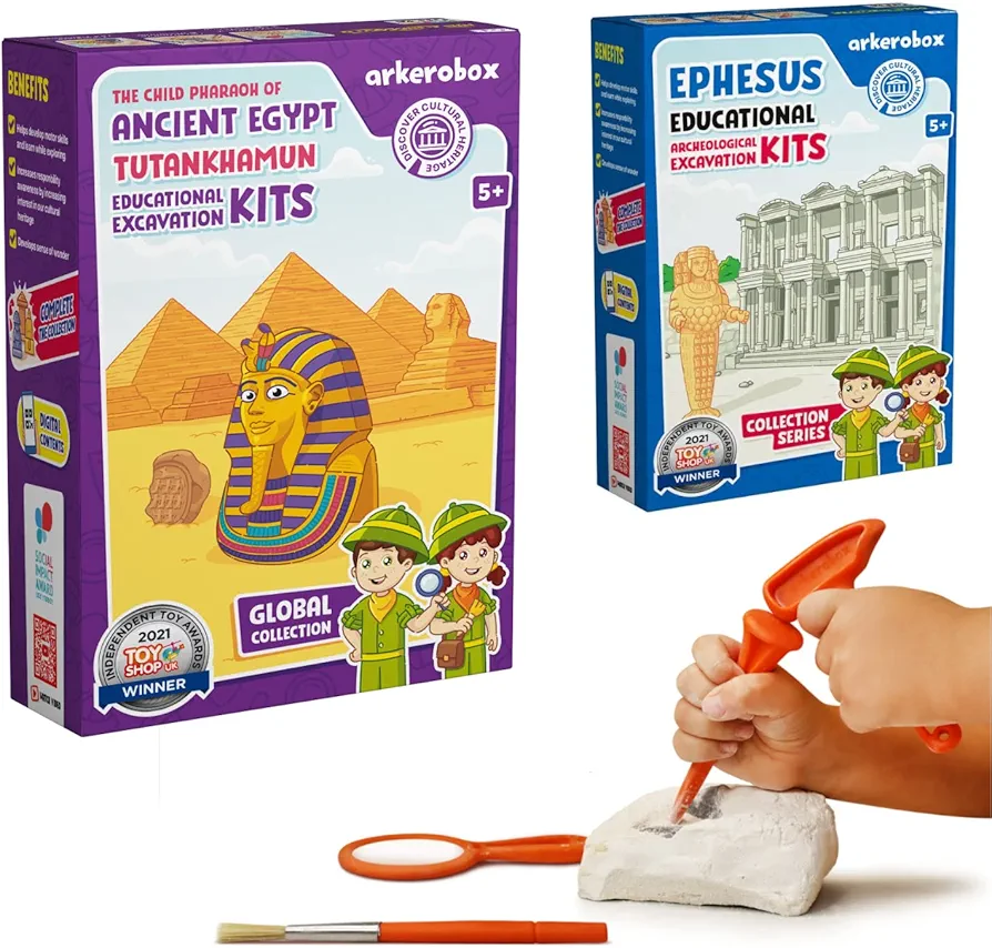 Digging Kit Bundle - Excavation Kits for Kids, Ancient Dig Kit, Perfect STEM Toy, Science Kits for Kids