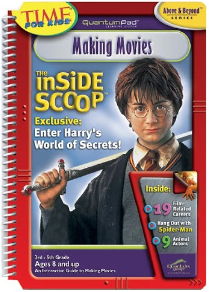 Quantum Pad Learning System: The Inside Scoop - Making Movies Interactive Book and Cartridge