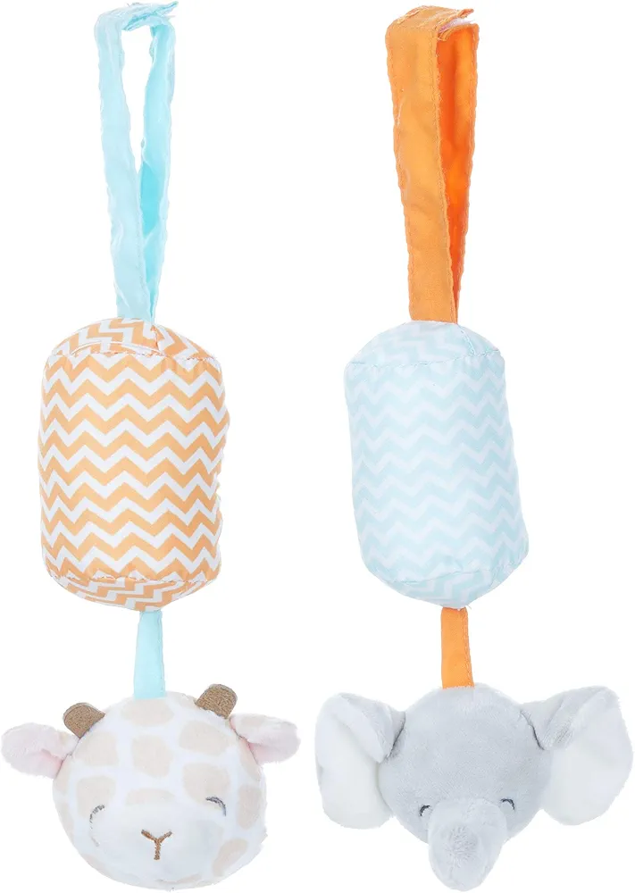 KIDS PREFERRED Carter's Giraffe and Elephant Chime Set for Babies