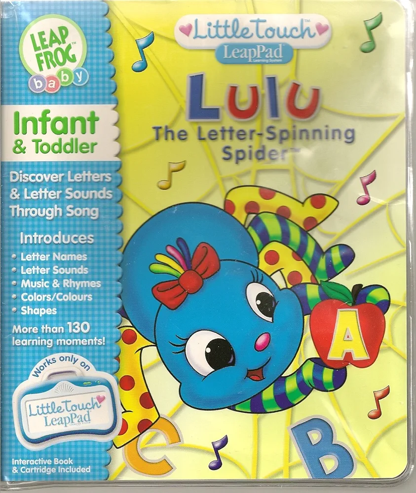 LeapFrog LittleTouch LeapPad Book: Lulu The Letter-Spinning Spider