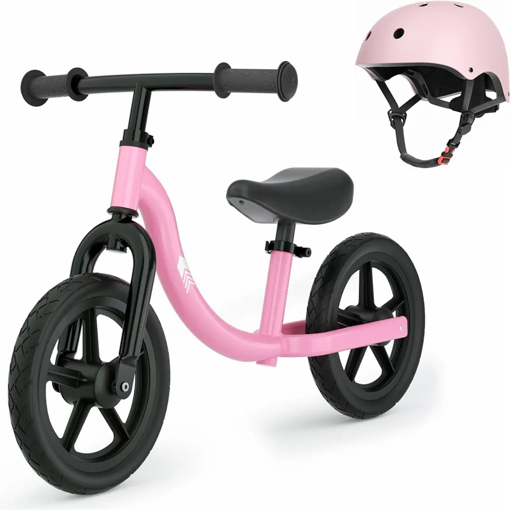 Glaf Toddler Balance Bike and Toddler Helmet