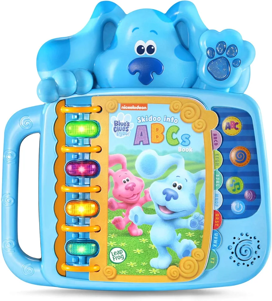 LeapFrog Blue's Clues and You! Skidoo Into ABCs Book, Blue Medium