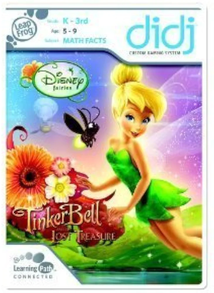 LeapFrog Didj Custom Learning Game: Tinker Bell and the Lost Treasure