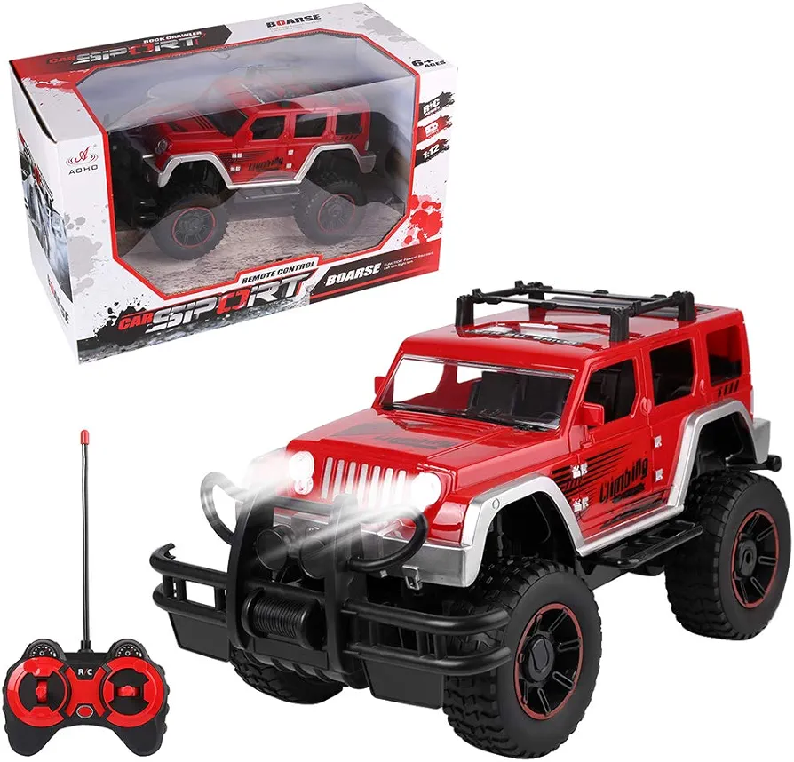 Big Size Remote Control Monster Truck 1:12 Scale High Speed Off Road RC Truck Car for Boys Girls Kids