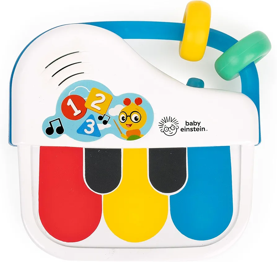 Baby Einstein Tiny Piano Musical Toy, Ages 3 Months+, 13093