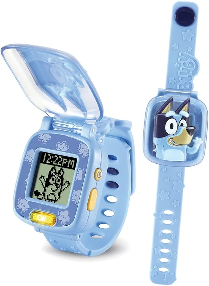 VTech - Bluey Digital Educational Watch, Multifunction, Games, Alarm, Stopwatch, Toy for Children +3 Years, ESP Version