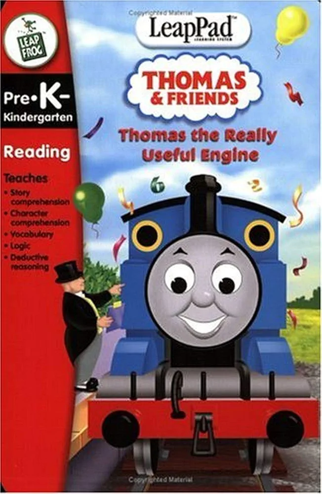 LeapFrog LeapPad Educational Game: Thomas the Really Useful Engine. BOOK and CARTRIDGE that are only for the Original Leappad learning system, not compatible with the Leappad Explorer Tablet.