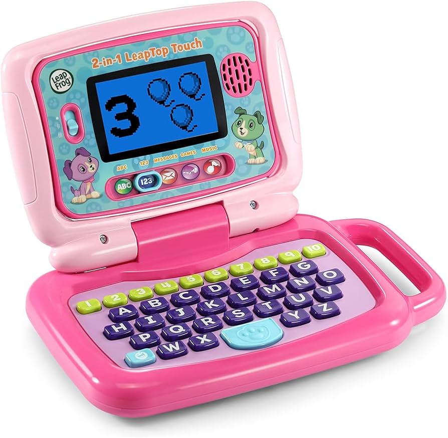 LeapFrog 2-in-1 LeapTop Touch, Pink