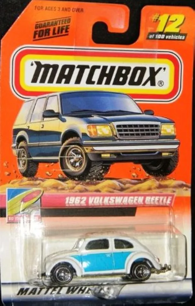 Matchbox Beach 1962 Volkswagen Beetle #12