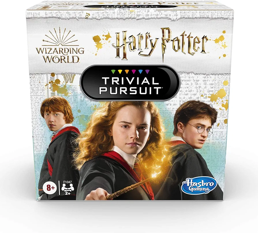 Hasbro Gaming Trivial Pursuit: Wizarding World Harry Potter Edition Compact Trivia Game, 2+ Players, 600 Trivia Questions, 8+ (Amazon Exclusive)