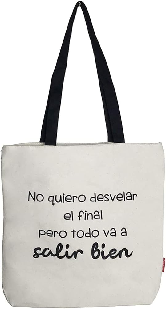 Econanos Hellobags2019 Canvas & Beach Tote Bag, 38 cm, White (BLANCO)