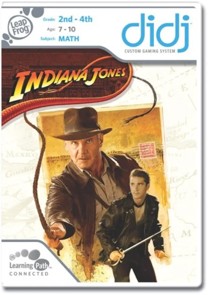 LeapFrog Didj Custom Learning Game Indiana Jones