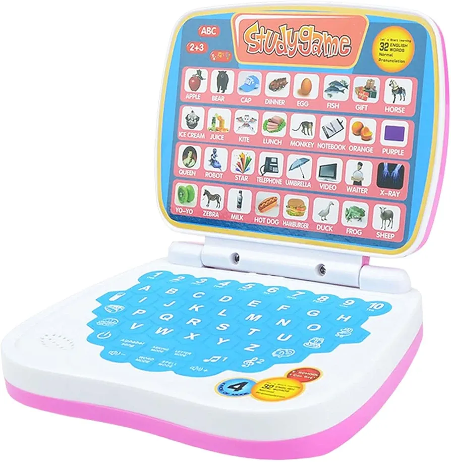 Multifunction Learning Machine English Early Education Toy Computer Kids Laptop Toy for Children