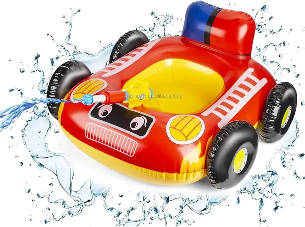 Swimming Pool Floating Toy Inflatable Car Swimming Pool Boat Pool Float Inflatable Kids Ride -on Pool Float Toys for Kids