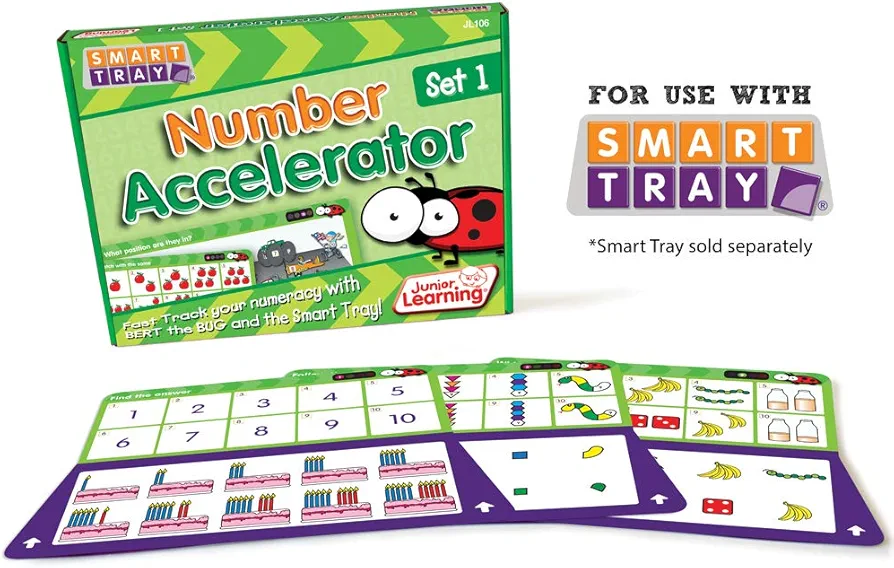 Junior Learning Smart Tray Number 1 Accelerator Set