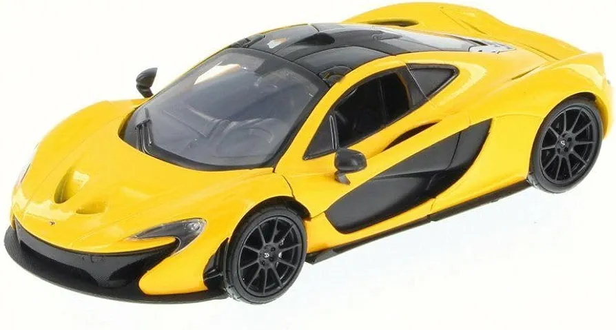 100 CLASSIC Remote Control Car, 1/24 Scale RC Sport Racing Toy Car, Compatible with McLaren 765LT Model Vehicle for Boys Girls Yellow