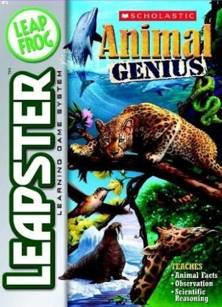 Stkertools(TM) LeapFrog Leapster Learning Game Scholastic Animal Genius, New